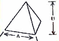 Plastic Tetrahedrons - 3 Sides - 2