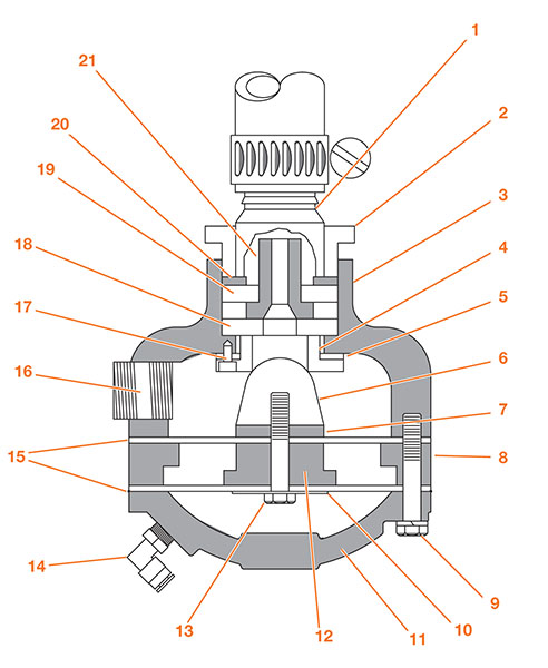 Item # 290218, Ceramic restrictor kit (standard) On Omni Finishing
