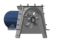 15HP 8 Blade Section View